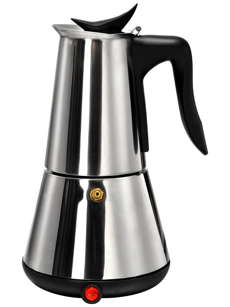 Lalord Pour Over Koffiezetapparaat, 20oz borosilicaatglas Set met 100 stuks Papierfilter, Walnoot Kraag & Glazen Deksel, Druppelkoffiezetapparaat, 1-3 Kopjes, Helder (B-600 ml Set