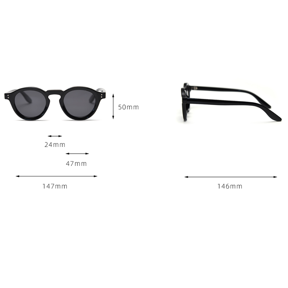 Peekaboo unissex polarizado óculos de sol retro feminino azul verde marrom tr90 óculos de sol redondos para homem uv400 dropshipping 2024 masculino