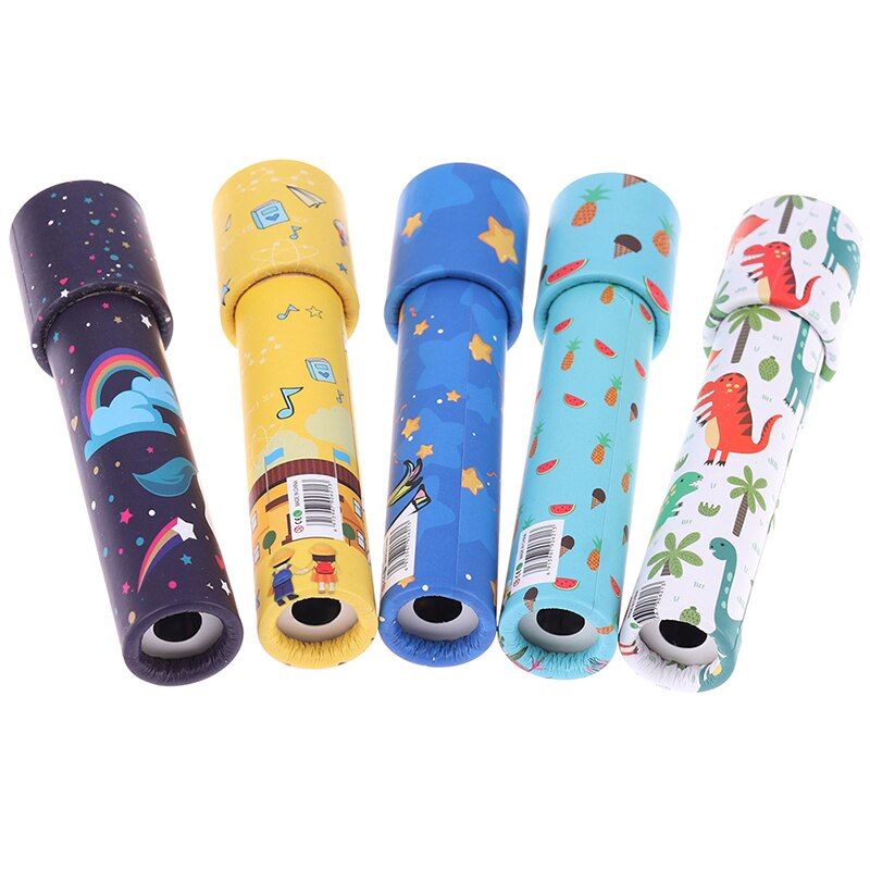 1pc Imaginative Cartoon Children Interactive Logical Rotating Kaleidoscope Magic Classic Educational Toys for Kids