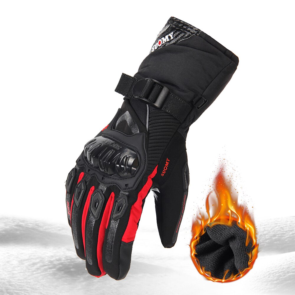 Waterdichte handschoenen voor wielrennen, heren, dames, winddichte winter fiets handschoenen, touchscreen vingers, motor fiets handschoenen