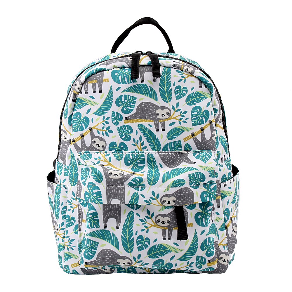 Deanfun Mini Rucksack 3D Gedruckt Grün Hanf Wasserdichte Rucksack Frauen Einkaufstasche Für Teenager Mädchen MNSB-7: MNSB-6