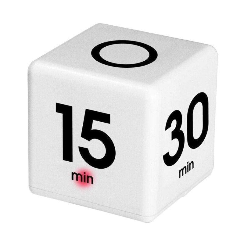 Godis färg kub kök timer mirakel kub timer , 5, 15, 30 och 60 minuter för time management barn timer träning timer