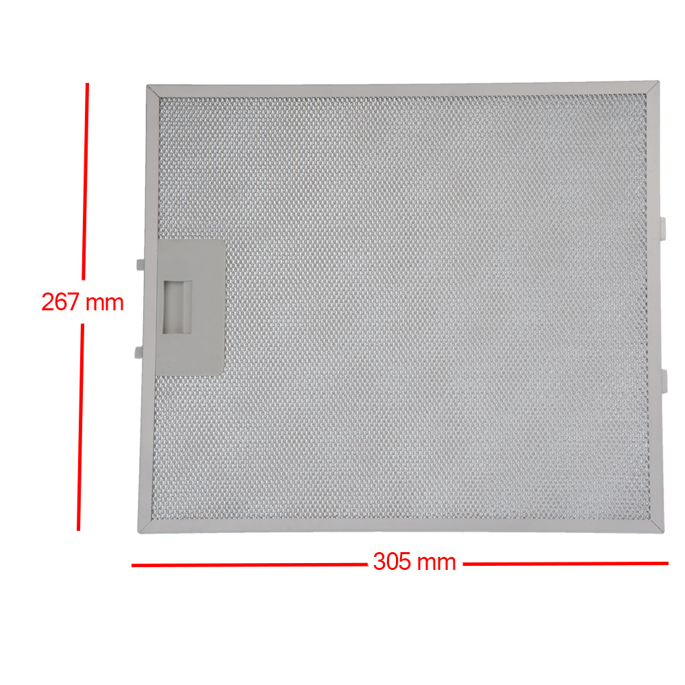 Emhætte mesh filter (metal fedtfilter) erstatning for aeg 8259 d m  ch 1 stykker