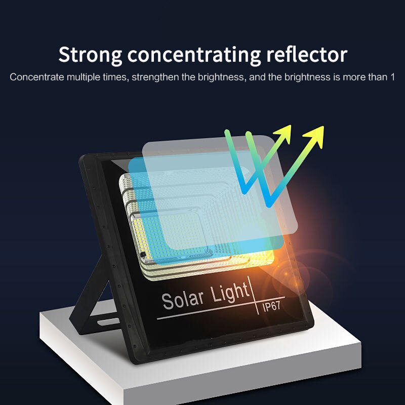 100W 80W Outdoor LED Flood Light Outdoor Security Floodlight Spotlight IP67 Waterproof Solar Street Lamp Landscape Lighting