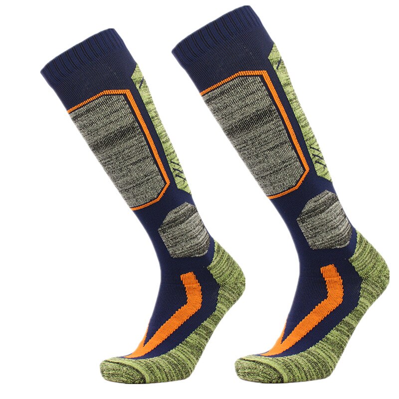 hiver chaussettes de Ski hommes femmes en plein air Sport chaussette cyclisme snowboard randonnée Ski chaussettes plus épais coton thermochaussettes
