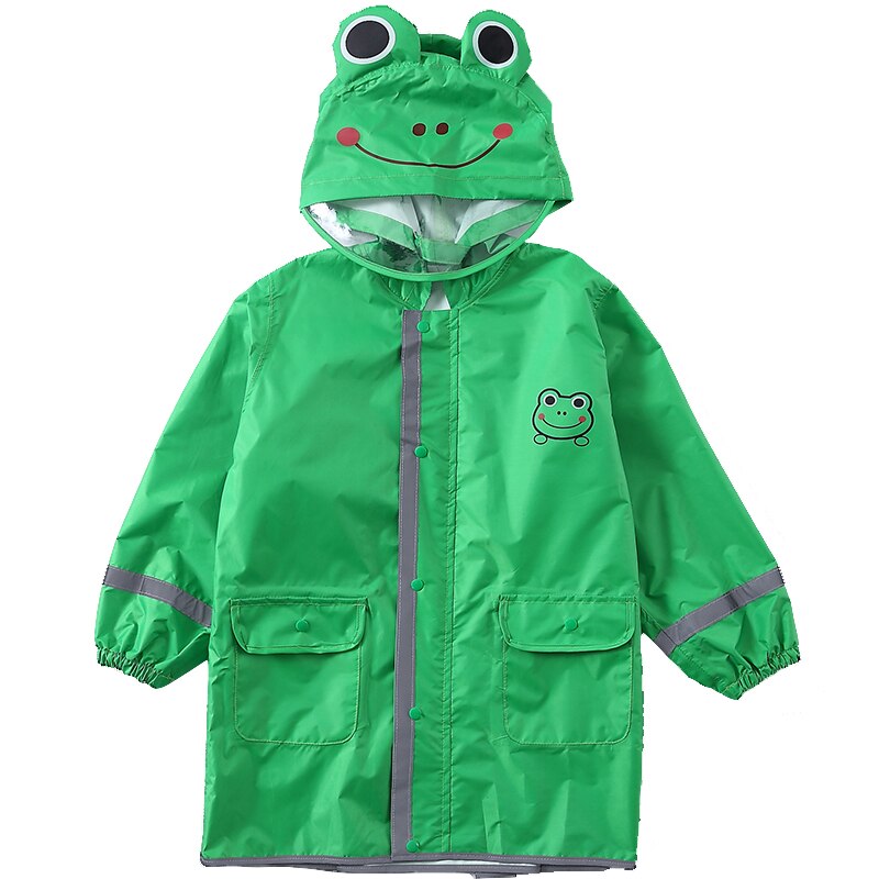 90-145CM imperméable imperméable pour enfants enfants bébé manteau de pluie poncho garçons filles élèves de l'école primaire pluie poncho veste