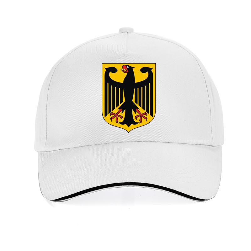Wappen von Deutschland Baseball Kappe Neue Neutrale Baumwolle draussen Deutsche Flagge Patriot Hütte Abzeichen Männer frauen hüte knochen