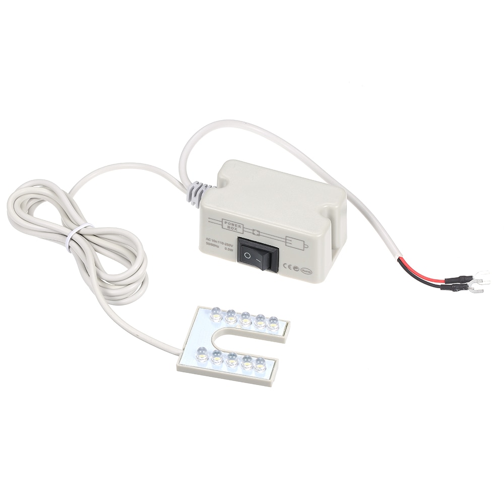 2W 10Led Lumineux Superbe Couture Vêtements Machine Légère Multifonctionnel Flexible Lampe de Travail lumière pour Établi Tour Perceuse