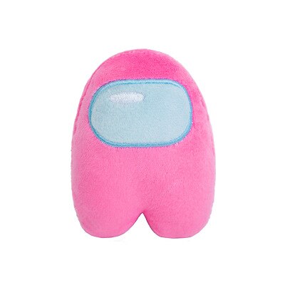 10Cm Gevulde Poppen Onder Ons Pluche Dier Onder Ons Spel Knuffel Kawaii Figuur Peluche Brinquedos Kids Jongen Speelgoed kerstcadeau: Roze