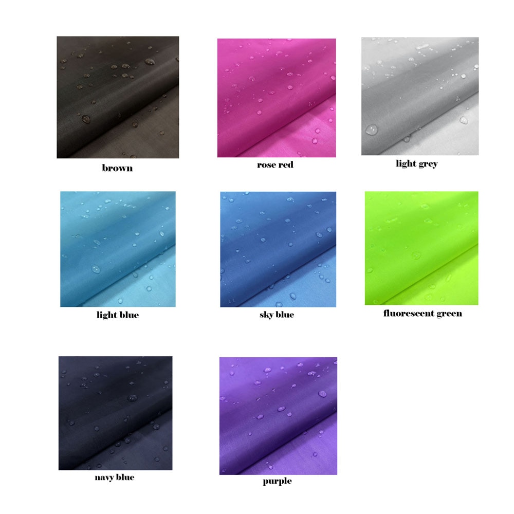 1 pièces 190T Nylon tissu imperméable Patchwork bricolage artisanat à la main balistique Nylon tissu tente tissu parapluie tissu cerf-volant tissu