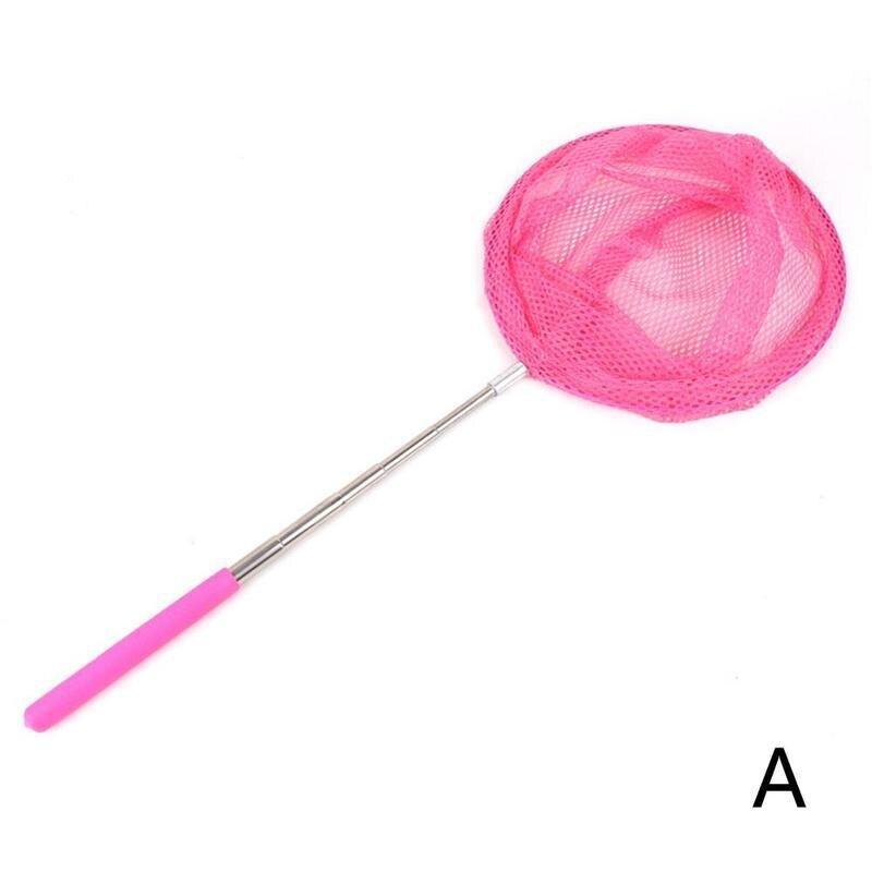Kids Rvs Telescopische Vlinder Netto Uitschuifbare Grip Bugs Inches 34 Voor Catching Vissen Insect Lange Speelgoed Anti Sli L7G6: A