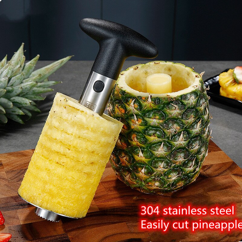 Ananas Slicer Peeler Snoeier Cutter Mes 304 Roestvrijstalen Keuken Fruit Gereedschap Koken Gereedschap Keuken Gadgets