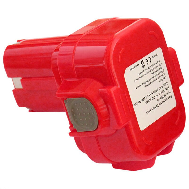 Accu boormachine voor makita 9120 9122 6207d 6260d bmr 100 ml903 9.6v 2.0ah