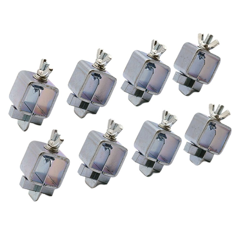 8 Pcs Lassen Vlinder Clip Klemmen Houder Butt Lassen Klem Lassen Klepstandsteller Armatuur Verstelbare Voor Lassen Klemmen Gereedschap Set: Default Title