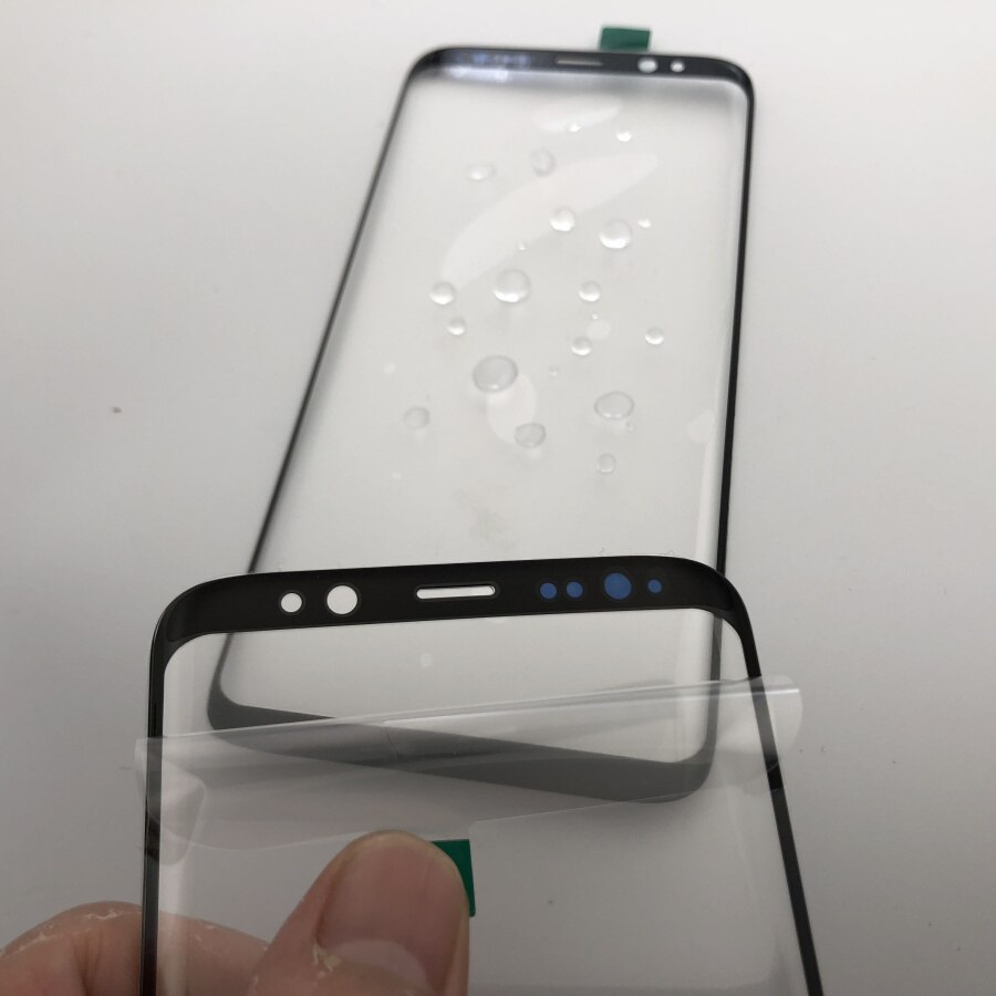 Ersatz Externe Glas für Samsung Galaxy S8 G950 S8 plus S9 plus S9 S8 + LCD Display Touch Screen Front glas Externe Objektiv