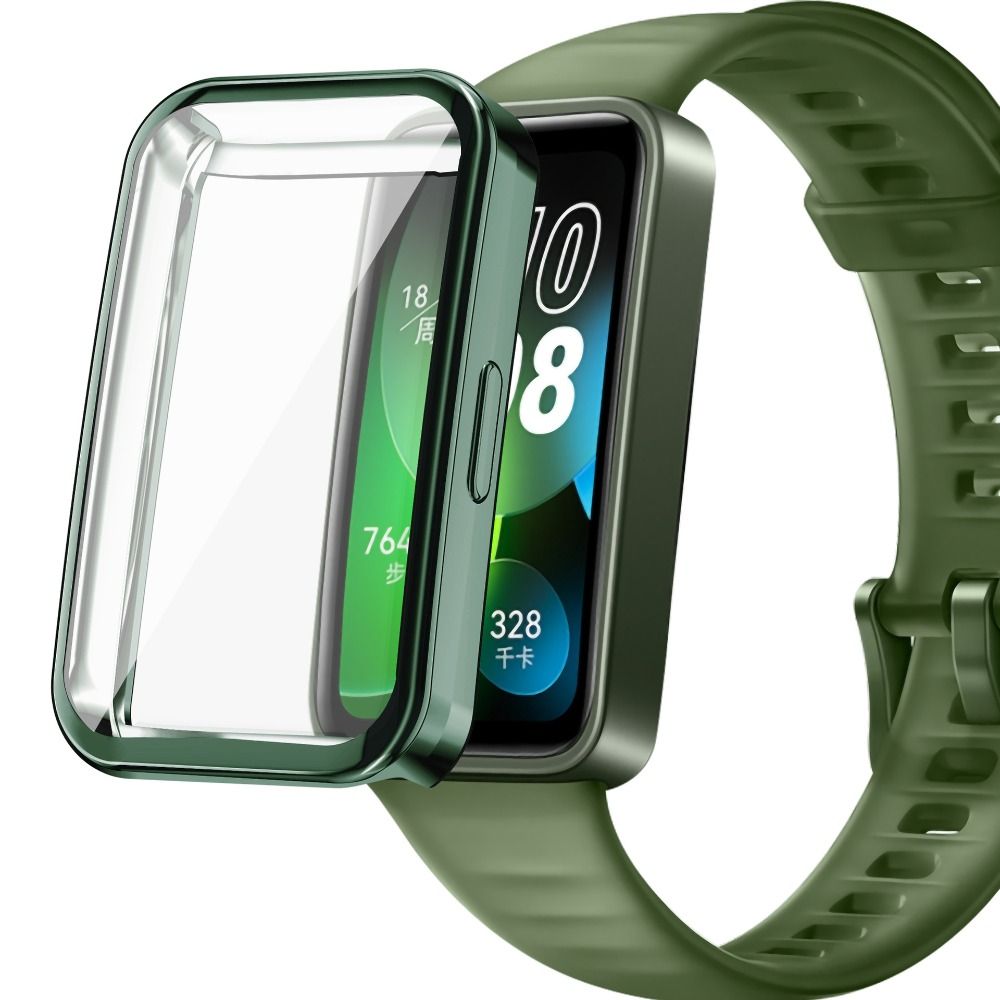 Funda protectora completa de TPU para reloj inteligente, carcasa suave antiarañazos, accesorios protectores de pantalla para Huawei Band 9 y 8, 1 unidad