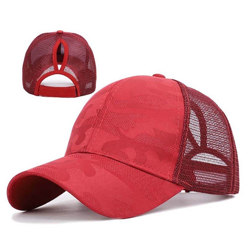 Cola de Caballo sombrero Running tenis Golf gorra de béisbol sombrilla sombrero transpirable algodón gorra deporte exterior