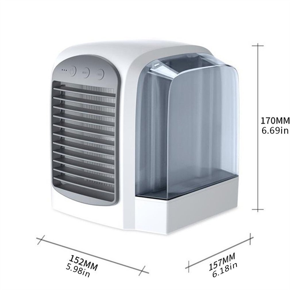 Mini climatiseur portable refroidi à l'eau ventilateur USB bureau bureau ventilateur de poche ventilateur d'eau Portable ventilateur de climatisation