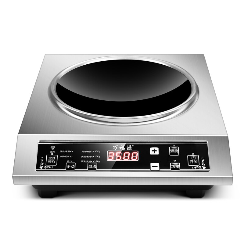 Commercial Induction Cooker 3500W High Power Energy Saving Concave