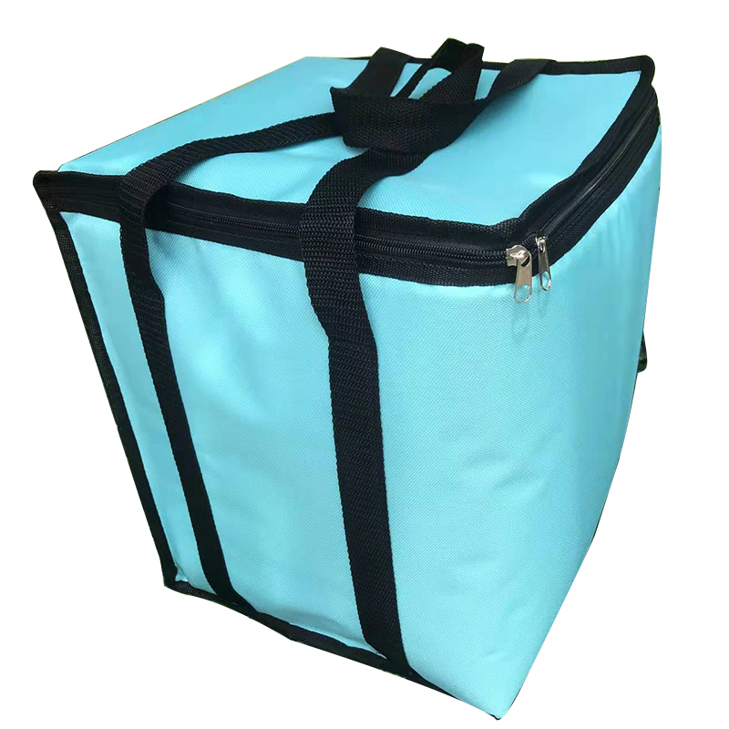 Caja de refrigeración grande resistente al agua, bolsa aislada gruesa, portátil, recipiente para embalaje de alimentos, hielo seco, bolsa grande: 10inch