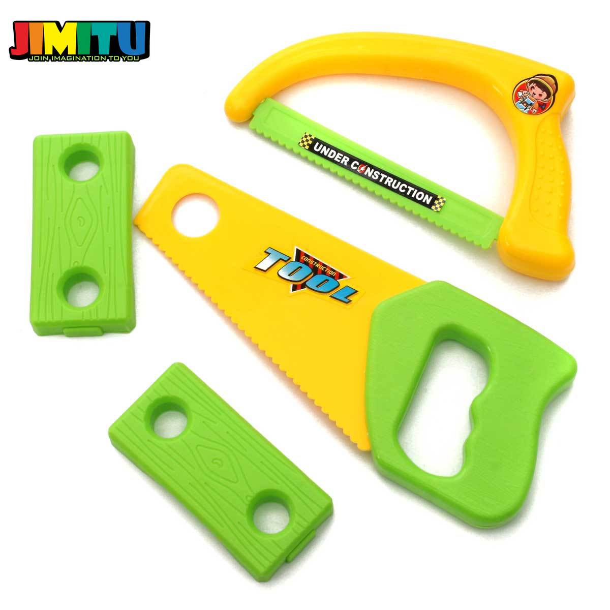 1 Set Kunststoff Simulation Reparatur Werkzeuge Spielzeug Set Pretend Spielen Spiel Spielzeug Schlüssel Hammer Schraube Tools Kit für Kinder Spielzeug