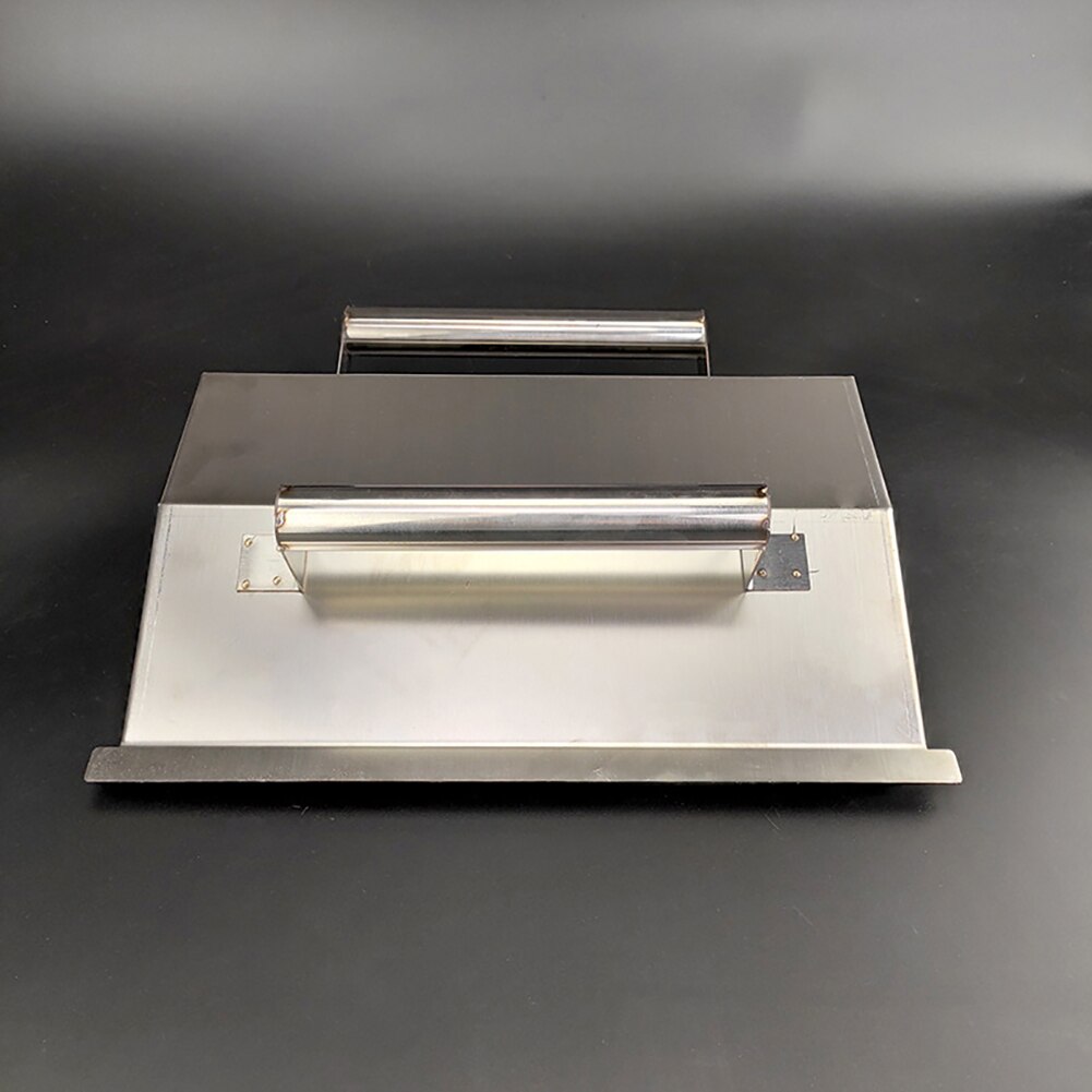 Anti Slip Portable Plaster Scraper Stainless Steel Mortar Hand Tool with Handle Easy Grip