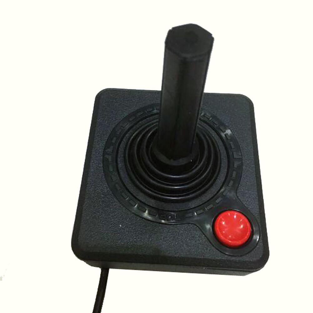 Mando clásico Retro, Joystick para Atari 2600, sistema de consola, negro