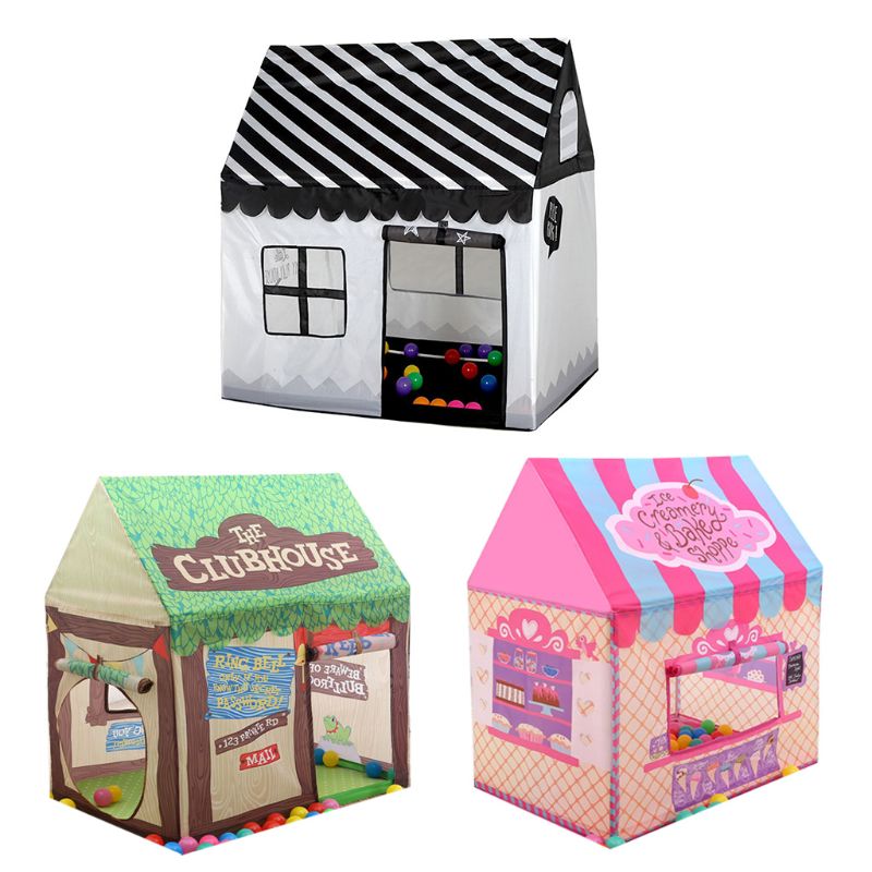 1Set Children Play House Tent Kids Outdoor Activities Indoor Foldable Game Tent Baby Portable Easy Installation Playroom