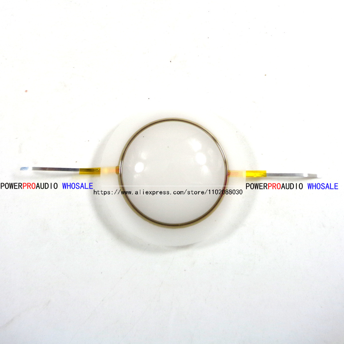 10pcs 44.4mm DE250-8 DE160-8 Treble Voice Coil Milk white film 44.5 core copper clad aluminum coil Speaker Repair film