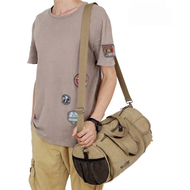2020 nova grande capacidade dos homens bagagem mão saco de viagem impressão palavra lona do vintage das mulheres tote bolsa ombro bggs malas viagem