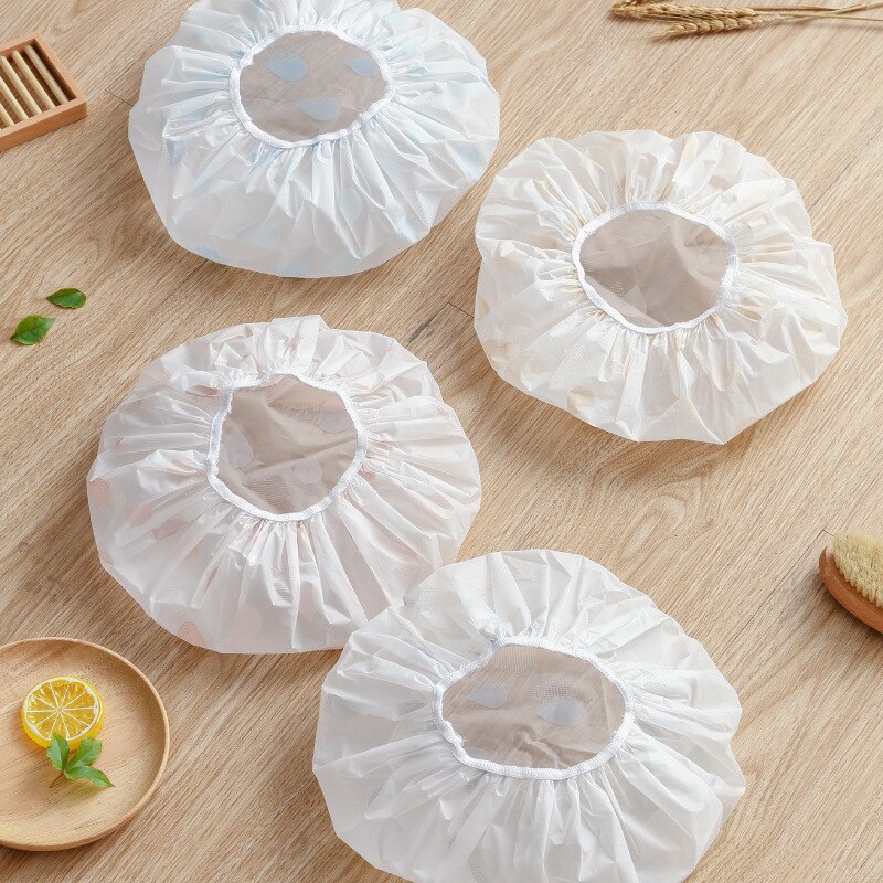 Waterdichte douchekap voor volwassenen, dames, eenvoudige waterdichte douchekap van eva-materiaal, rookwerende haarbedekking