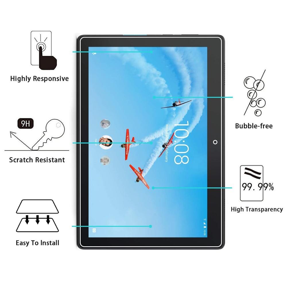 Voor Lenovo Tab E10 Screen Protector, anti-Kras Tablet Gehard Glas Film Voor Lenovo Tab E10 TB-X104F 10.1"