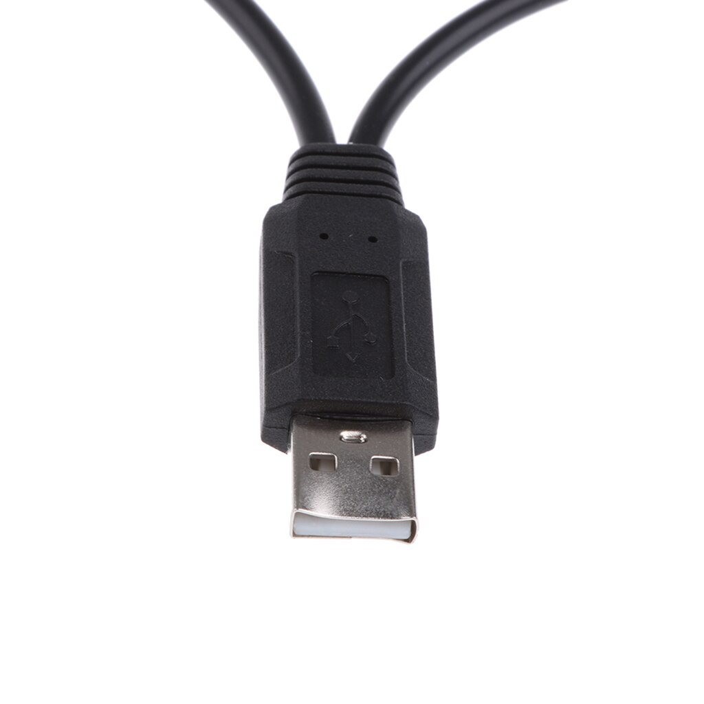 30cm usb en han  to 2 port usb hun y-splitter forlænger adapterkabel