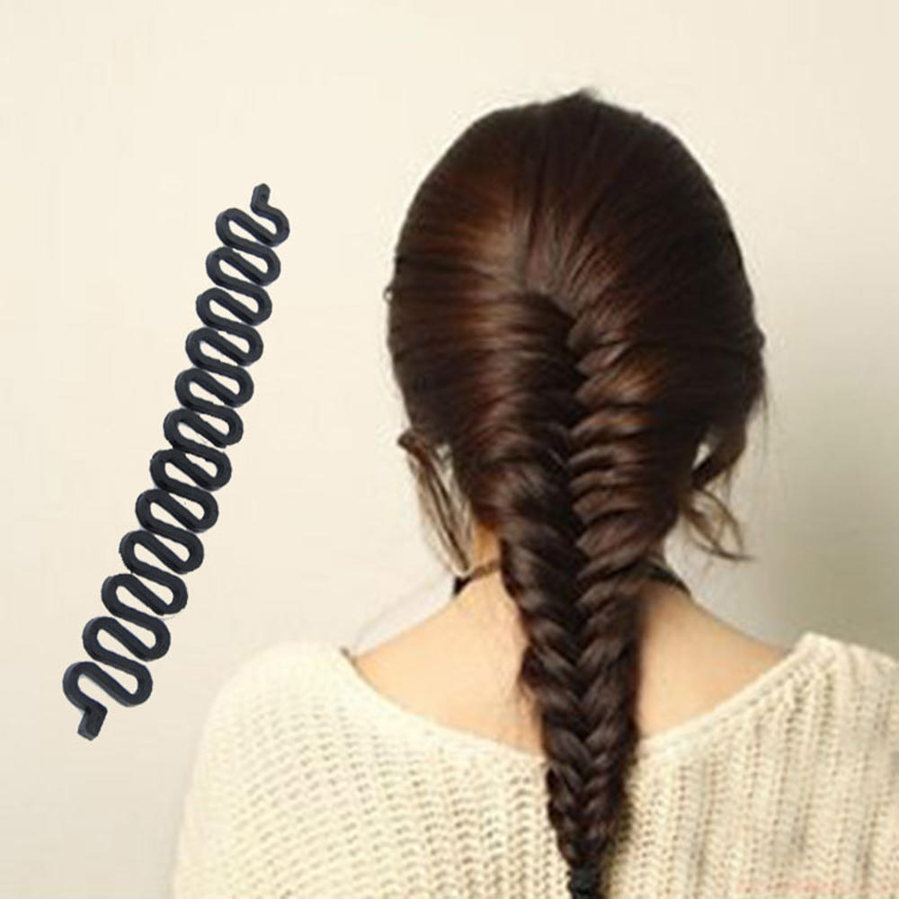 Horquilla mágica de moño para peinado para mujer, horquillas con cabeza de albóndiga, Clip de goma, accesorios para el cabello, herramienta de trenzado de cabello