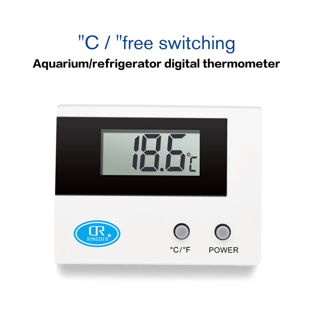 Digitalt termometer kjøleskap temperatur tester tm -6 til akvarium termometer termometer sensor med sugekopp