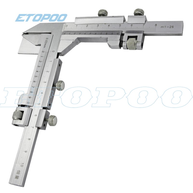 M1-26 Gear tooth caliper toothed wheel measure precision Vernier caliper gauge Gear tooth wheel Measuring tool