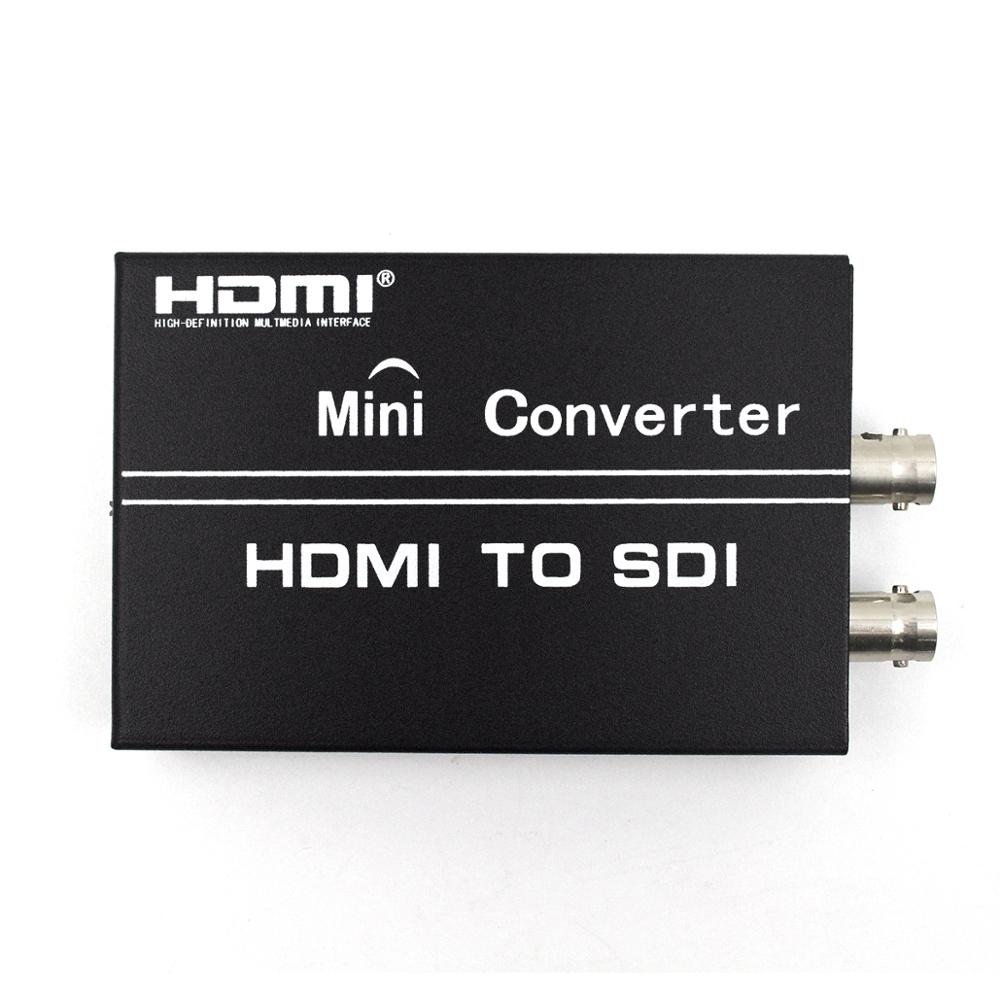 1080p HDMI naar SDI converter HDMI naar 3G SDI Display Adapter HDMI2SDI HDMI-SDI Vrouwelijke Mini 2 Input SDI 2 Uitgang voor DVD PC