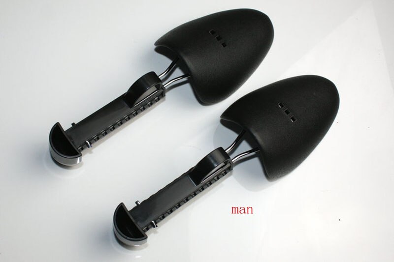 2 Paar Schoen Brancard Schoenen Boom Shaper Rack Professionele Verstelbare Houten Pompen Boot Expander Bomen Houder Shaper Schoenen Vrouw: black man 2 pcs