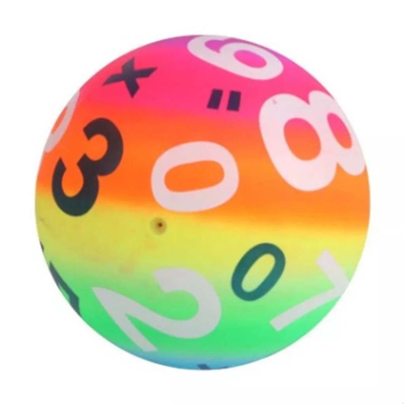 10pcs/set Children Summer Inflatable Beach Balls Kids Outdoor Indoor Swimming Pool Garden Soft Rainbow Volleyball Child