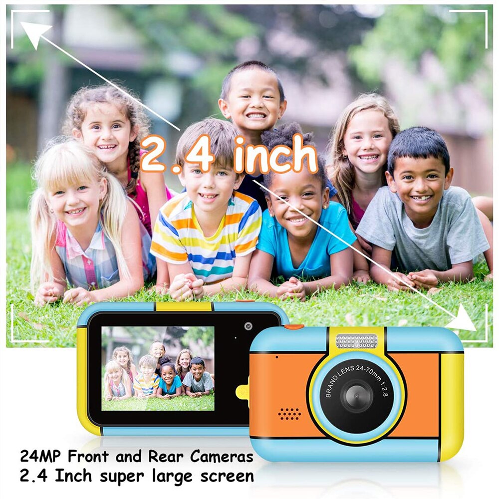 Kids Mini Digitale Camera 2.4 Inch 28MP Video Camera Speelgoed Usb Oplaadbare Selfie Camera Kids Outdoor Fotografie Camcorder