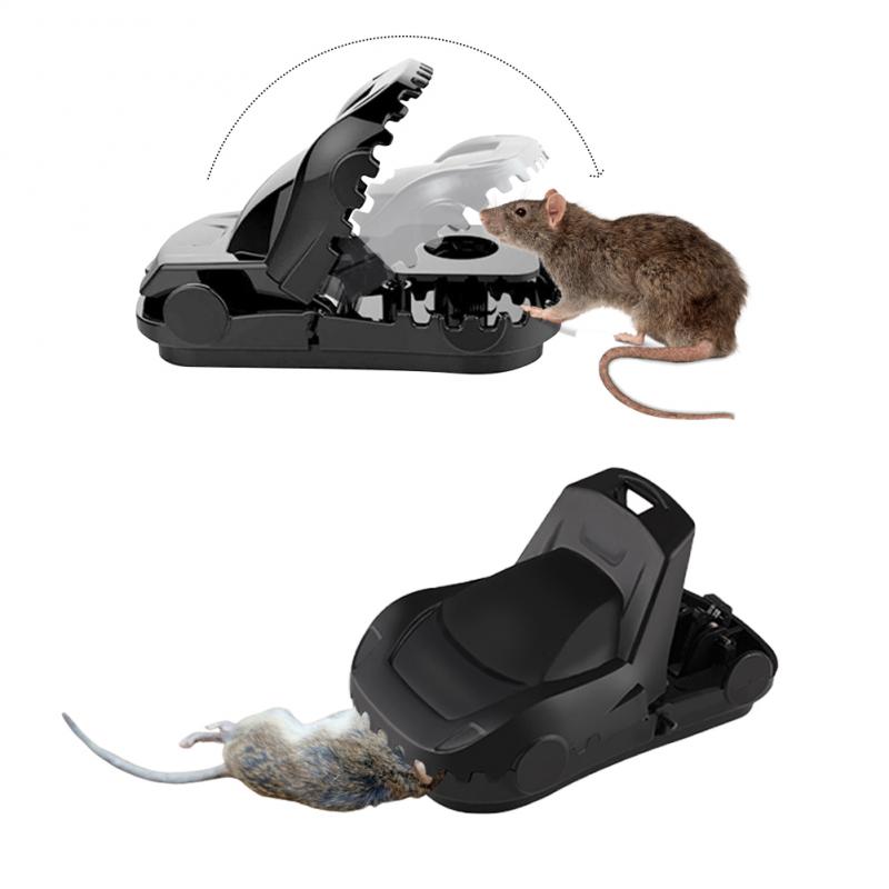 Pièges à souris sport voiture piège à souris tueur de rongeurs Snap piège mallette de rangement réutilisable robuste Rat souris piège écureuil rongeur receveur