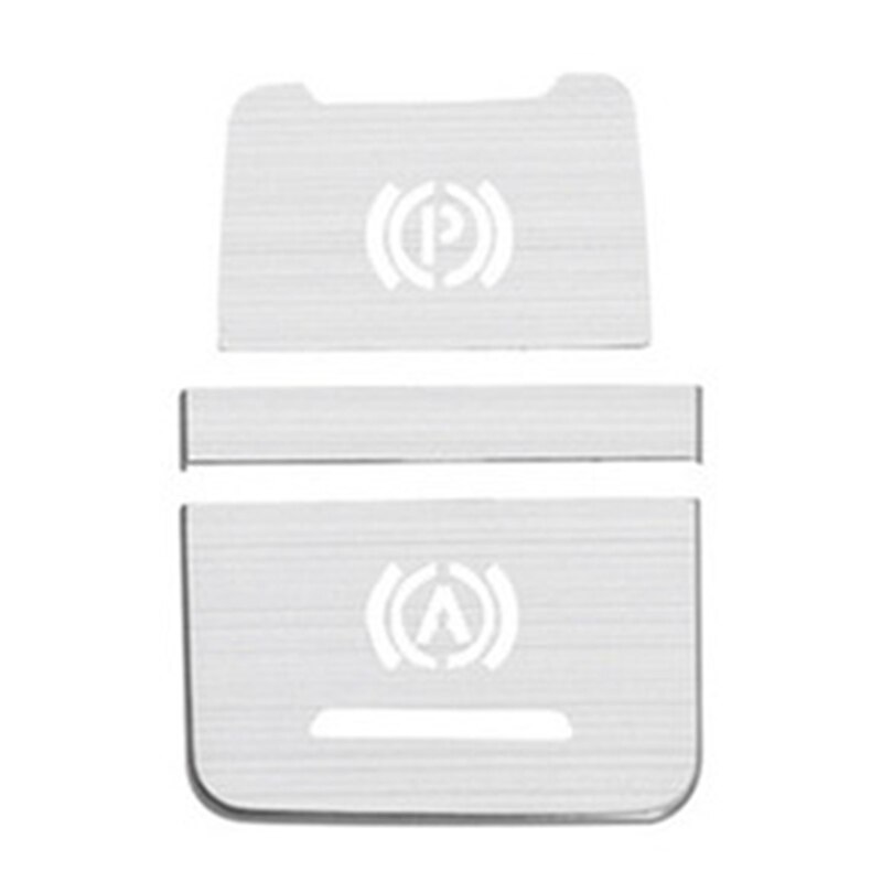 For- A6 C7 3Pcs Aluminum Central Handbrake Buttons... – Grandado
