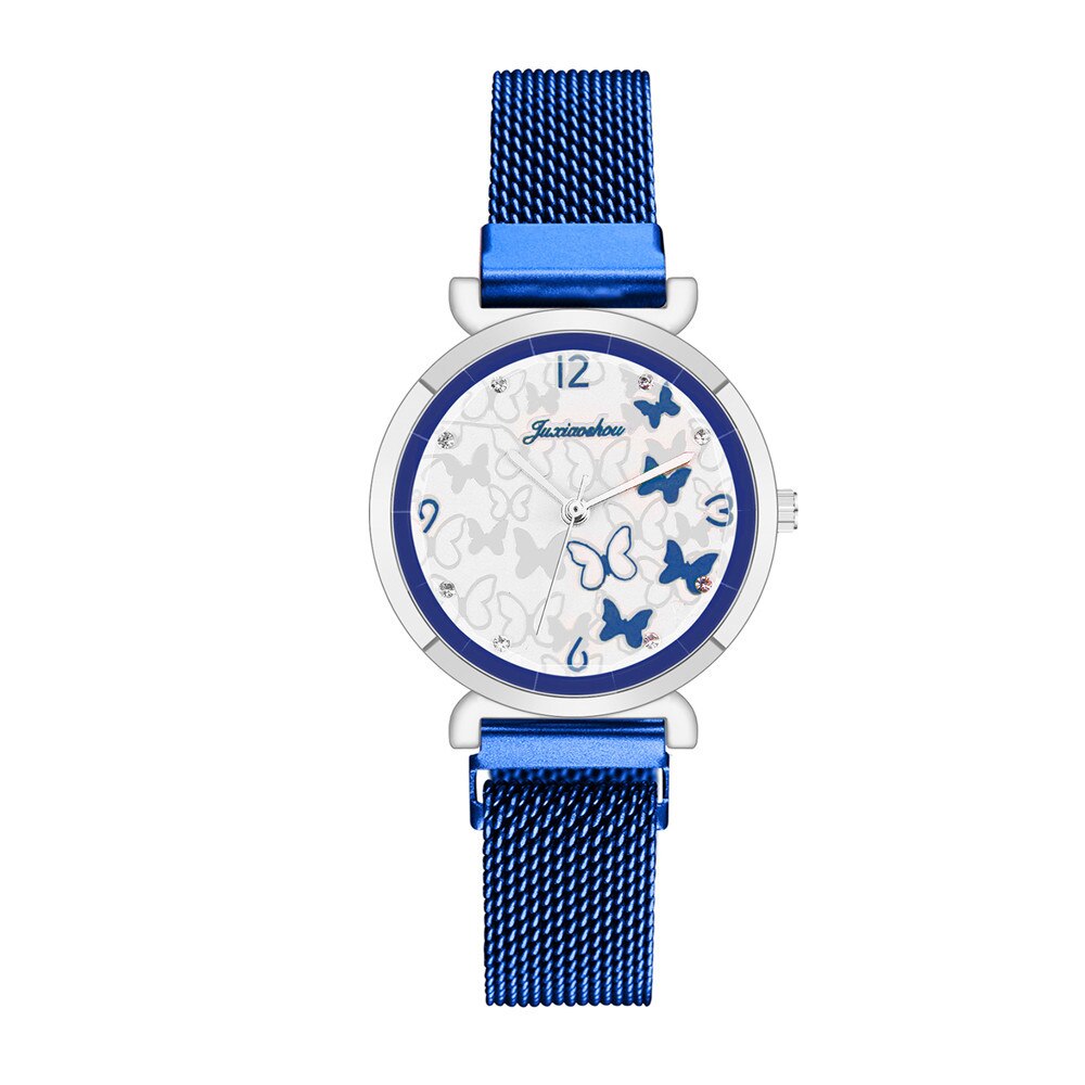 Schmetterling Zifferblatt Frauen Quarzuhr – Grandado