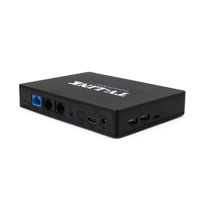 TV-LINK Android TV Box 2.4G WiFi Router 1GB+16GB 4K HDMI Android7.1 Media Player Smart Set Top Box for Hotel EU Plug