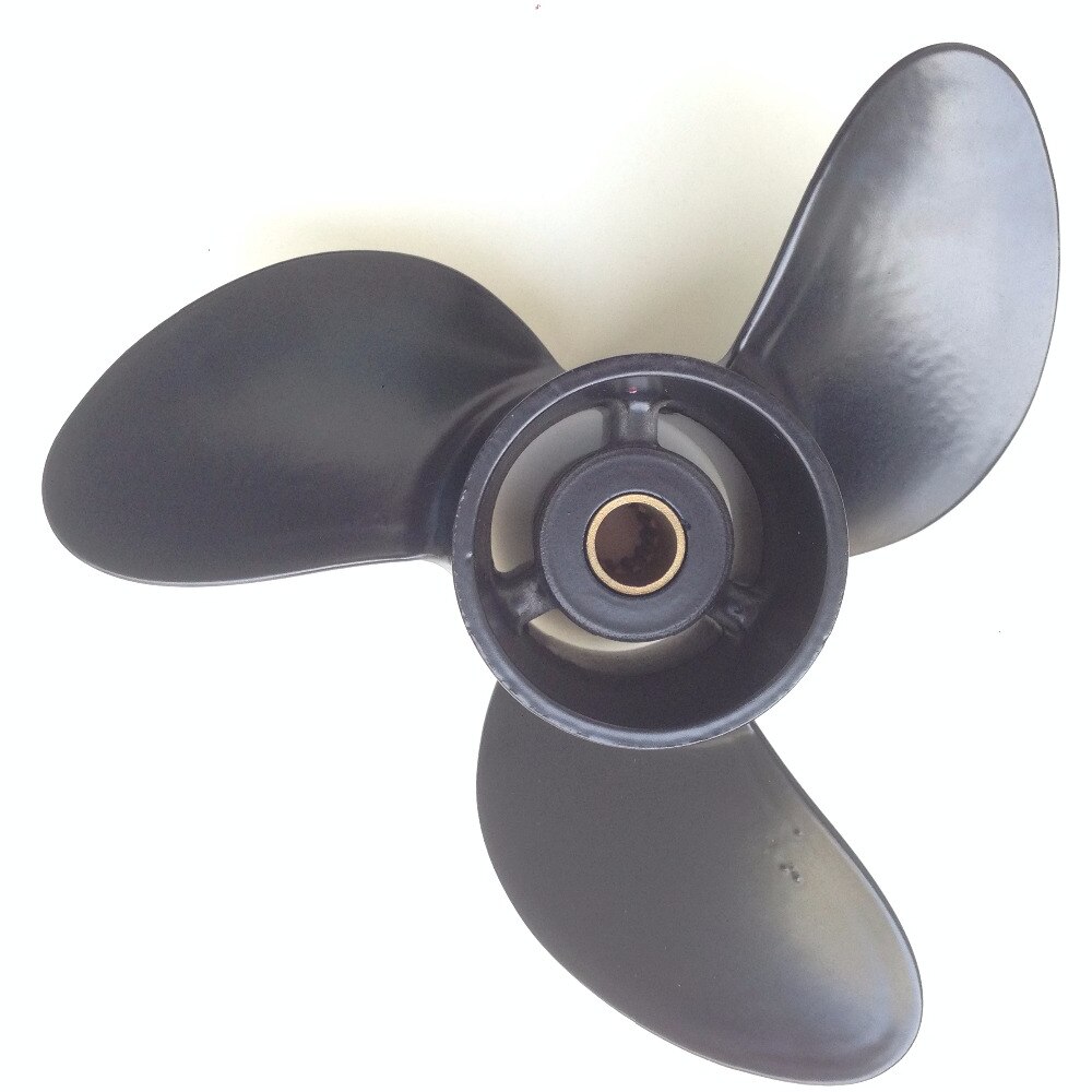 7.8x7 fo 5 hp tohatsu ALUMINIUM Propeller Tohatsu propeller marine propeller 12 tand spline