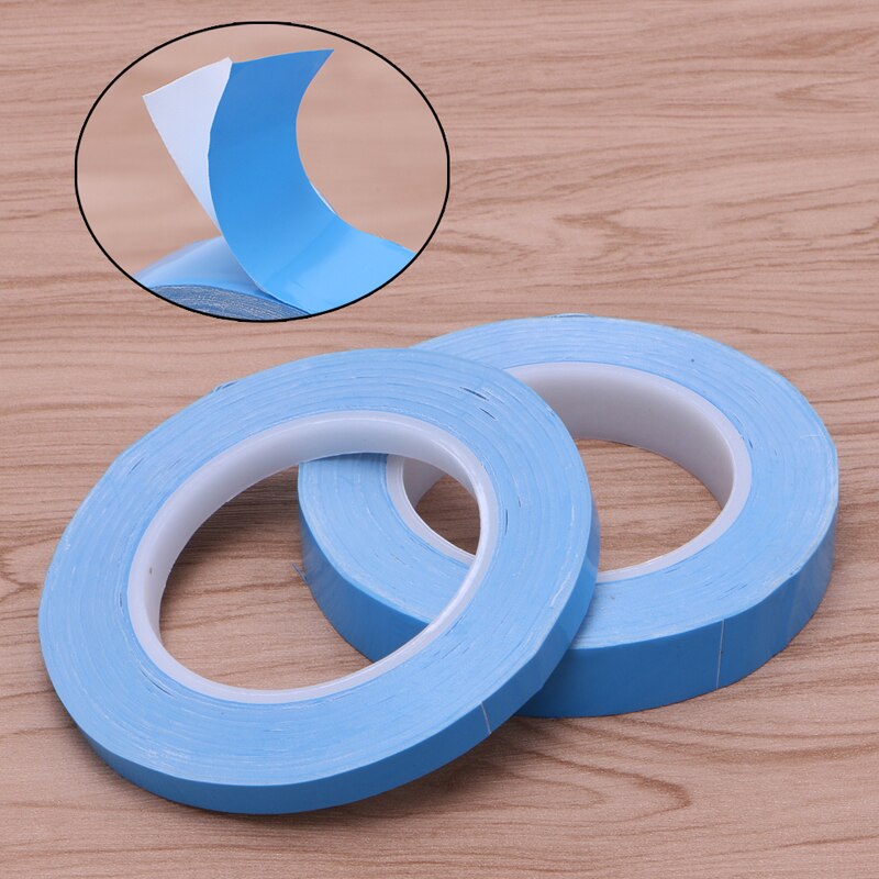 Plakband Dubbelzijdig Transfer Warmte Thermische Gedrag Voor Led Pcb Heatsink Cpu 10Mm/20Mm * 25M G25 Rental &amp;