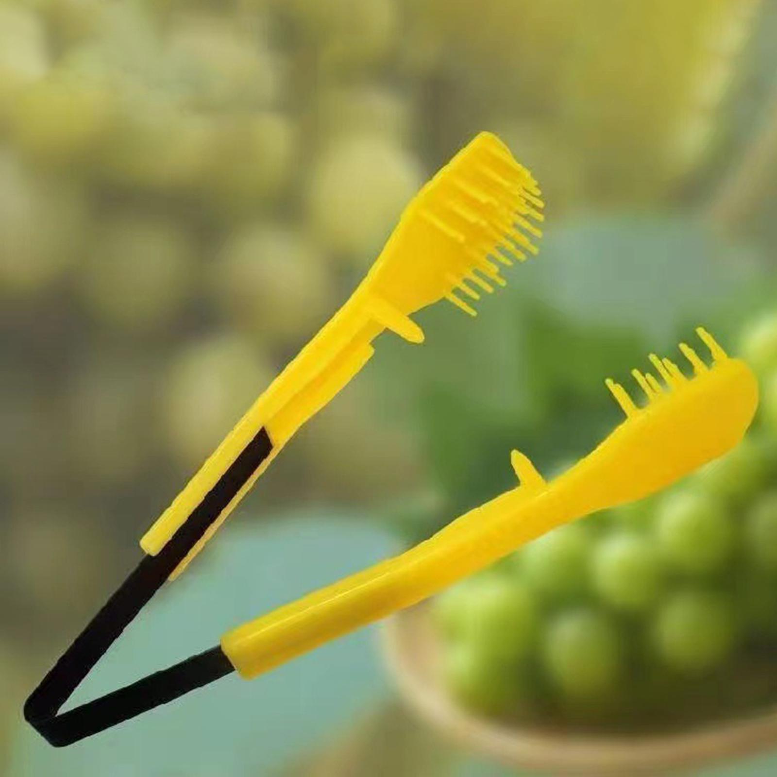 Clipe de poda de uva ferramenta de desbaste cortador de uva tesouras de poda mão podador conforto lidar com tesouras de poda ferramentas de jardinagem