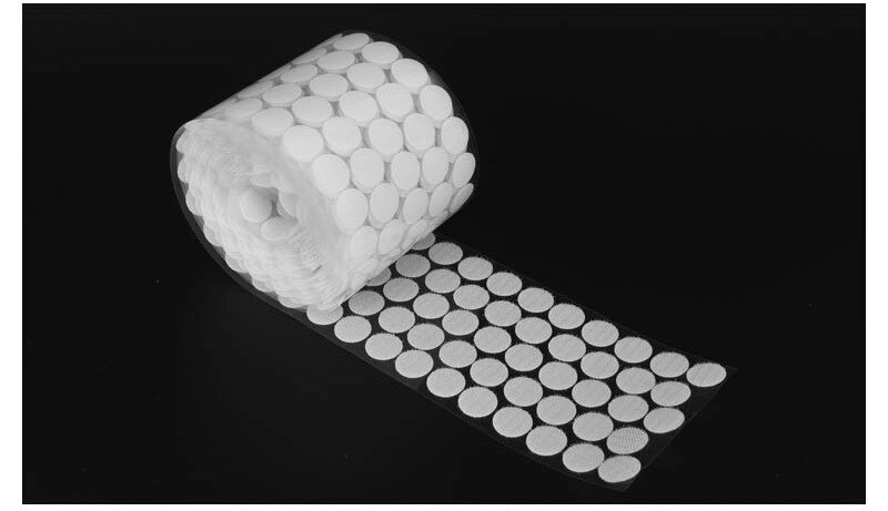 POLKA DOT Velcro Velcro tape adhesive tape self-adhesive tape small DOTS, tear-pull tape Hook Loop 50Pairs 100Pairs