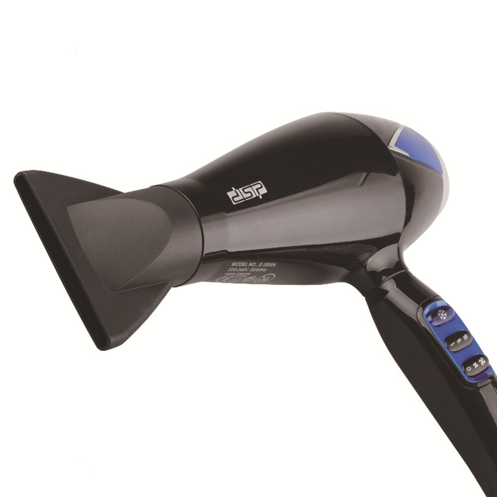 Secador de pelo iónico negativo , herramientas de estilismo de salón de barbería de gran potencia, 2300W, secador de aire /frío para salones, enchufe europeo
