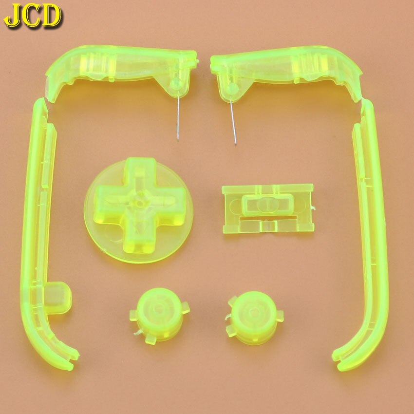 JCD Multi-Color Buttons Keypads L R A B Buttons For Gameboy Advance Buttons Frame For GBA D Pads Power ON OFF Buttons: M